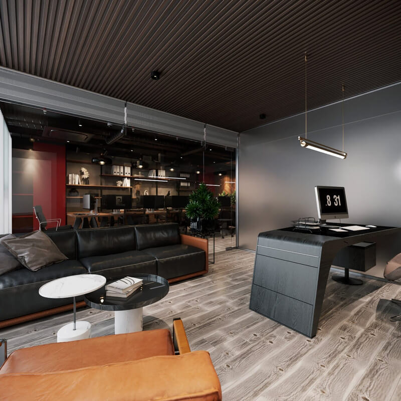  3D Model Office Room Interior File 3dsmax By Duong Bui