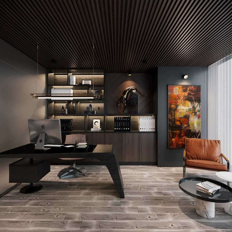  3D Model Office Room Interior File 3dsmax By Duong Bui