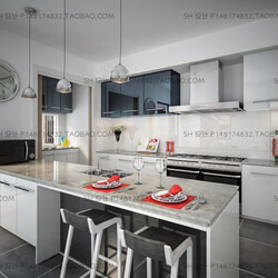 3D Model Kitchen 110  