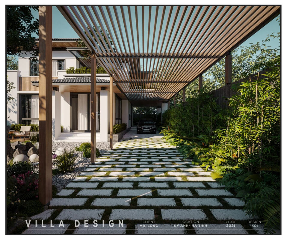  3D Model Exterior Villa File 3dsmax By Tan Nguyen