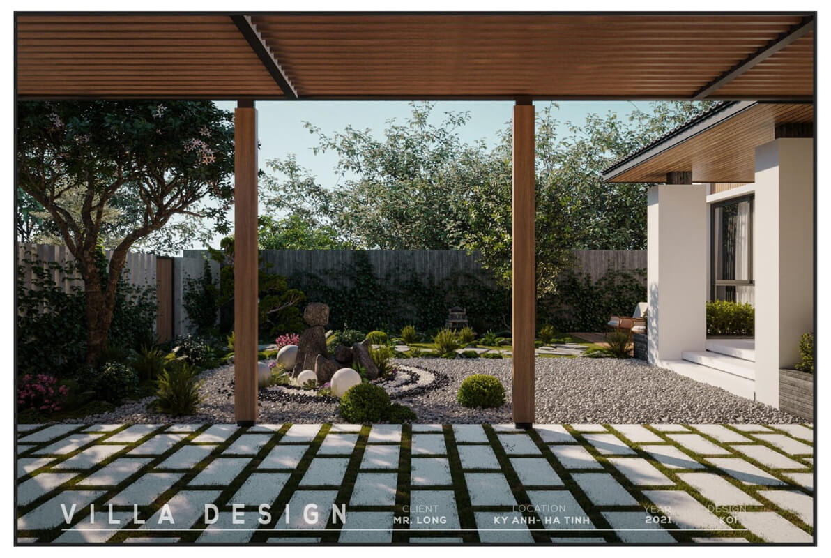  3D Model Exterior Villa File 3dsmax By Tan Nguyen