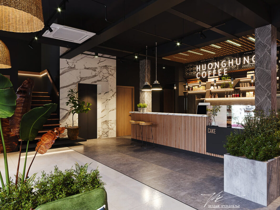 3D Model Interior Coffee 91 Scenes File 3dsmax By Hoang Hiep