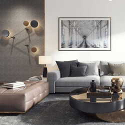  Living Room Interior by Le Anh Tuan 