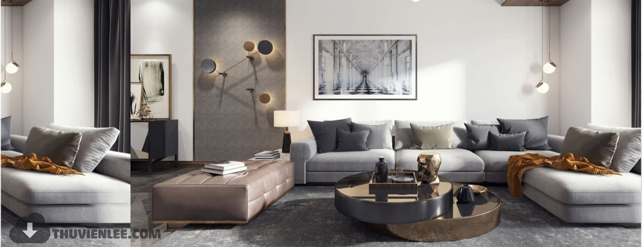  Living Room Interior by Le Anh Tuan