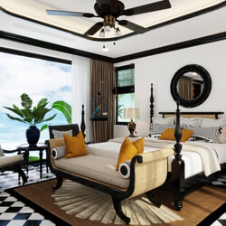 3D Interior Scenes File 3dsmax Model Bedroom 357 By ThieuDinh 