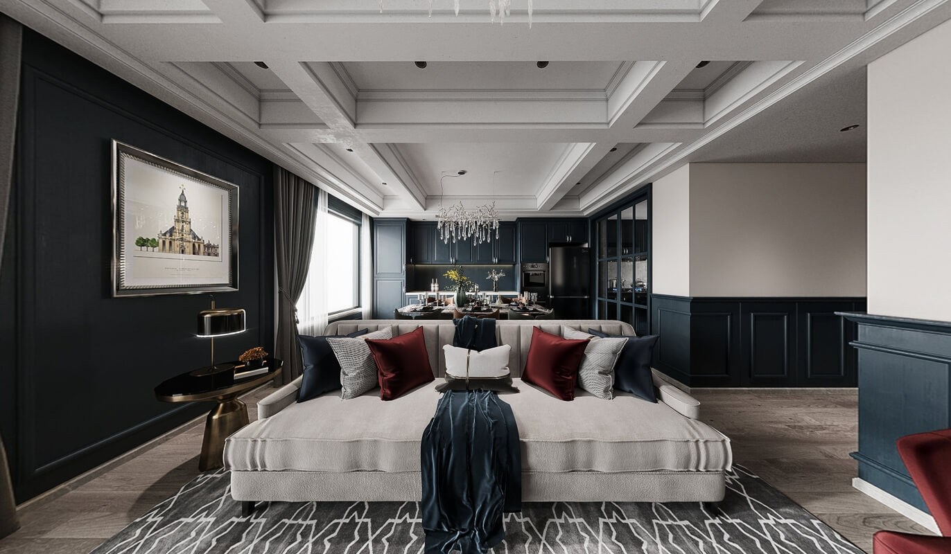 3D Interior Scene File 3dsmax Model Livingroom 543 By Huy Hieu Lee