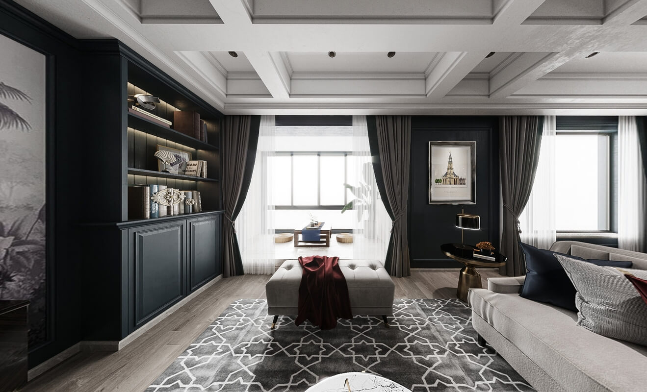 3D Interior Scene File 3dsmax Model Livingroom 543 By Huy Hieu Lee
