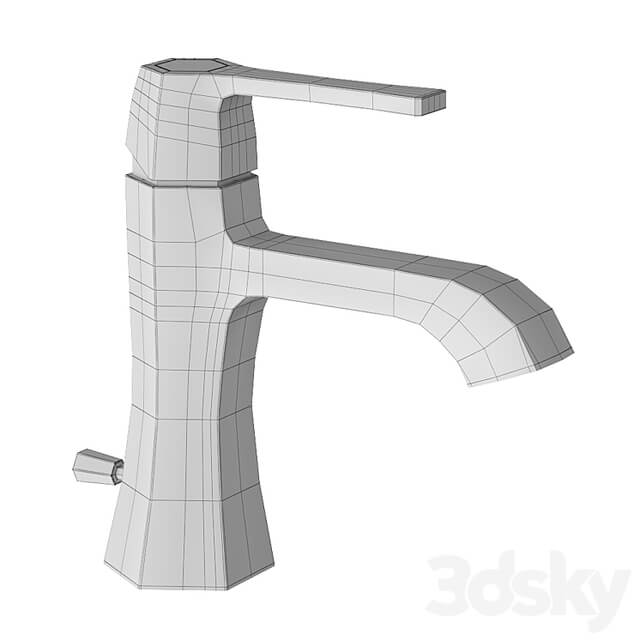 Single lever washbasin mixer Cisal Cherie