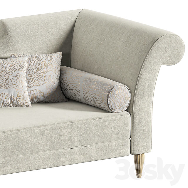 Ottoman Corsica Gray by Dream Manufacture