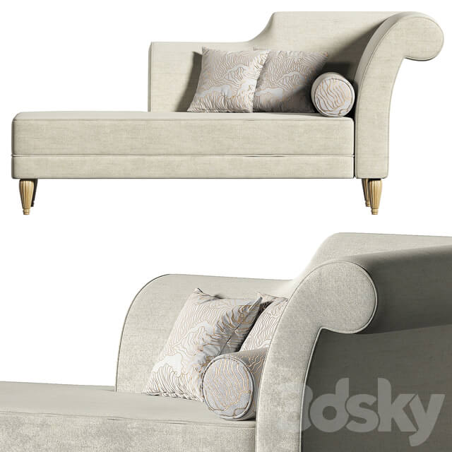 Ottoman Corsica Gray by Dream Manufacture