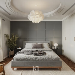  Bedroom Interior Model by Nguyen Ngoc Tung 