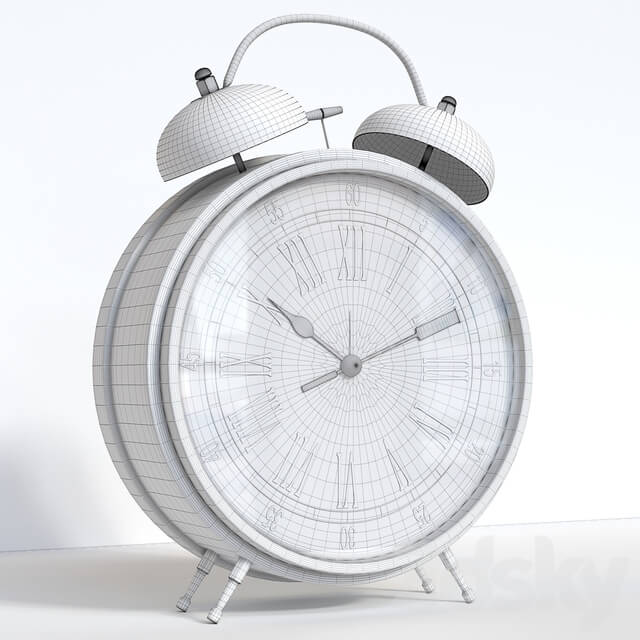 Watches Clocks Old alarm clock