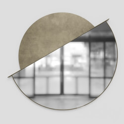 Moon mirror shake design 