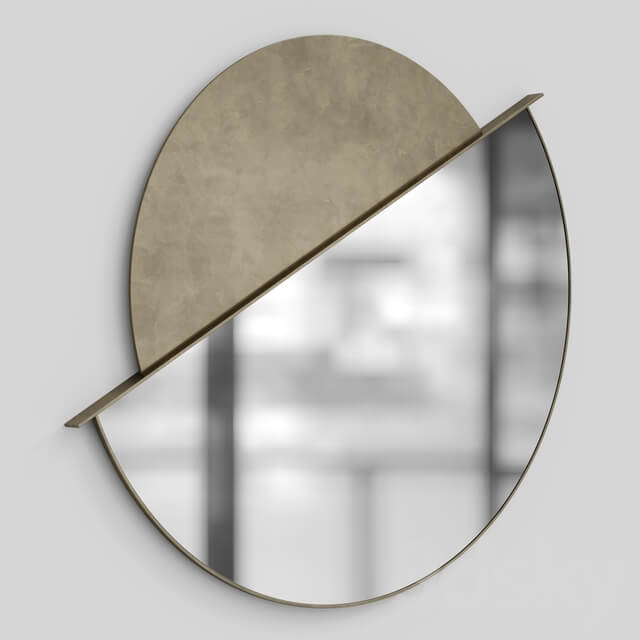 Moon mirror shake design