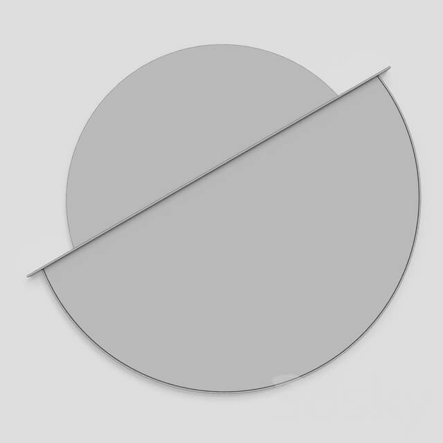 Moon mirror shake design