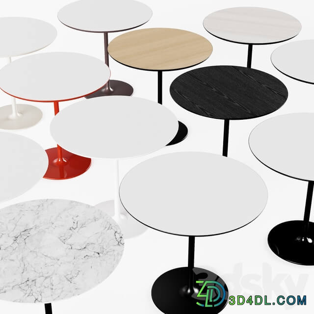 Table Chair Knoll Bertoia Side Chair Arper Dizzy Table