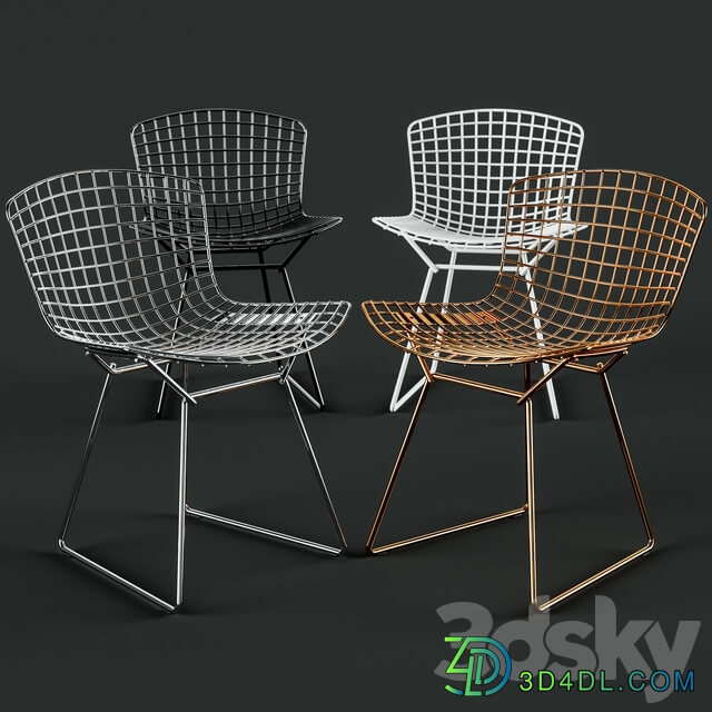 Table Chair Knoll Bertoia Side Chair Arper Dizzy Table