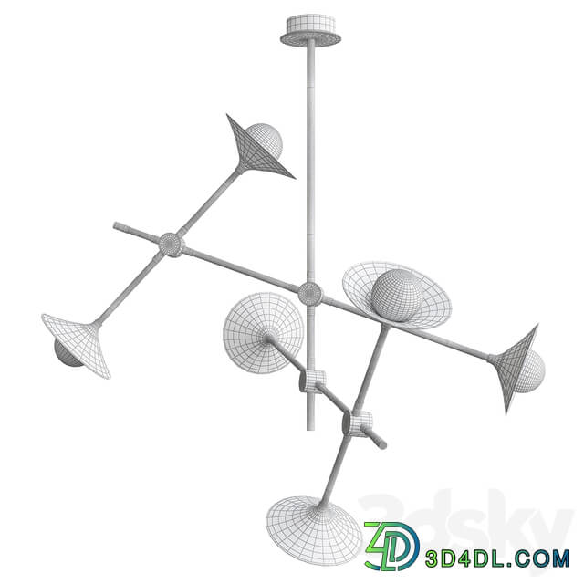 REPLICA BULLARUM CHANDELIER Pendant light 3D Models