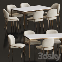 Table Chair Dining Set 83 