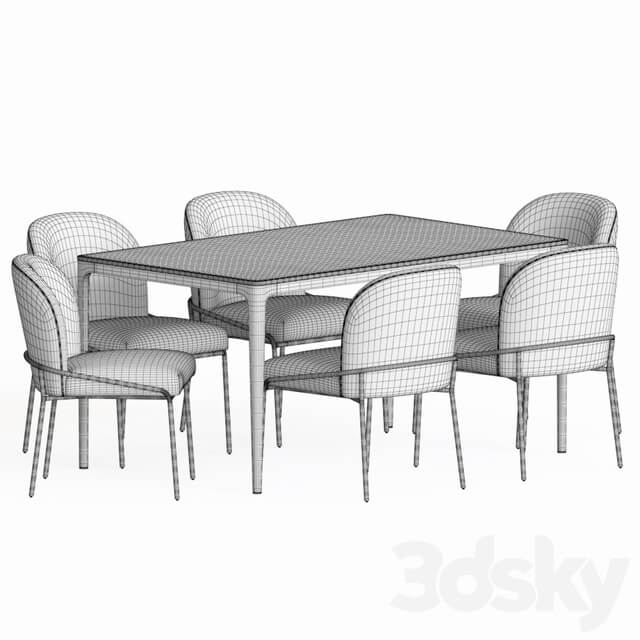 Table Chair Dining Set 83