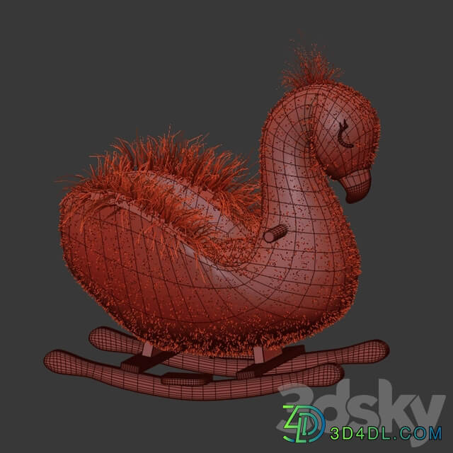 Flamingo rocker