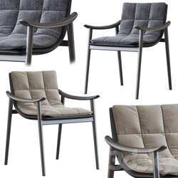 Minotti fynn chair 
