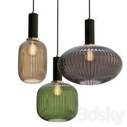 Iris C Pendant light 3D Models 