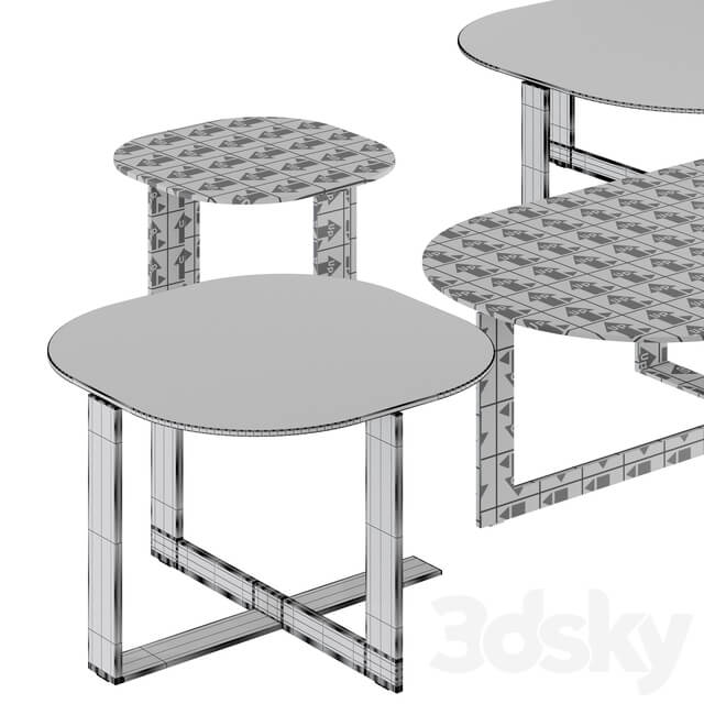 Molteni Domino Small tables