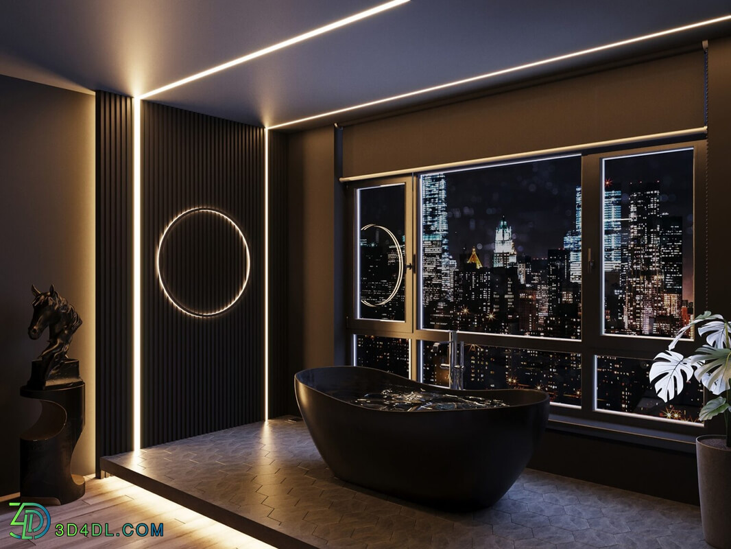 3D Interior Scenes File 3dsmax Model Bedroom 300 By AAconcept