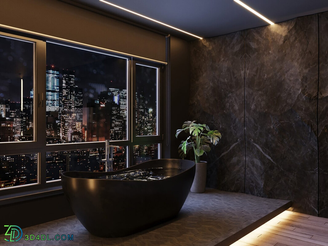 3D Interior Scenes File 3dsmax Model Bedroom 300 By AAconcept