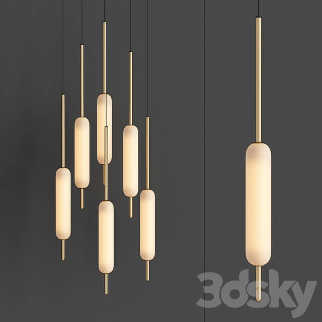 Pendant lamp IL Fanale by Romatti Pendant light 3D Models