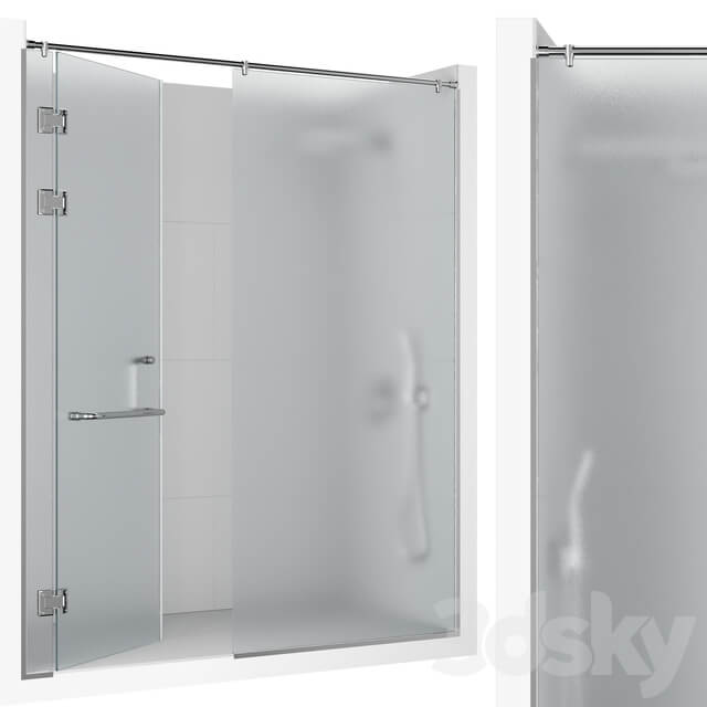 Frameless Shower Set 01
