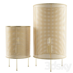 Zara Home Rattan Lamp 