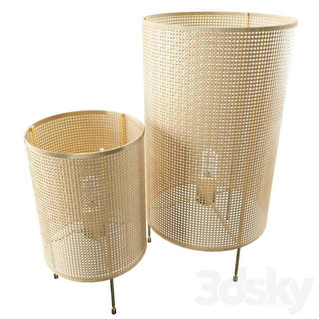 Zara Home Rattan Lamp