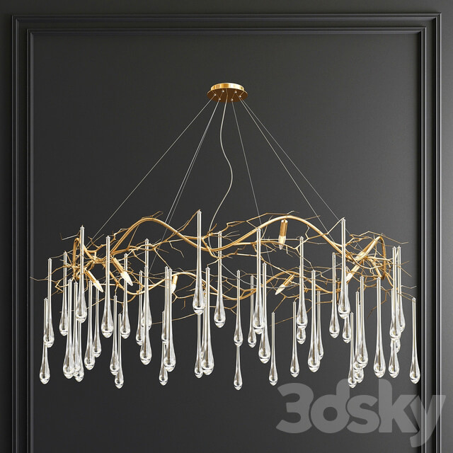 Four Exclusive Chandelier Collection 78 Pendant light 3D Models