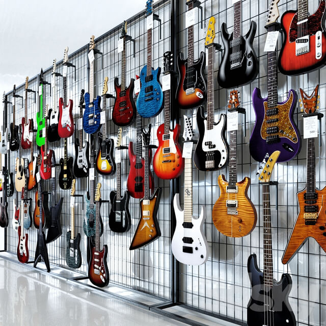 Guitar store