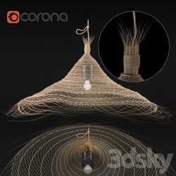 Hanging chandelier 2 Pendant light 3D Models 
