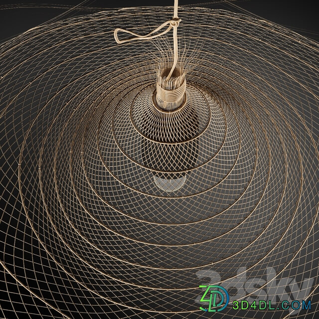 Hanging chandelier 2 Pendant light 3D Models