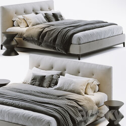 Bed Minotti Andersen Quilt Bed 