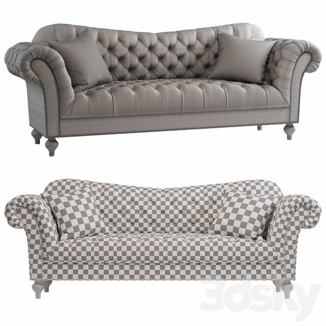 vanna Brussel Tufted sofa