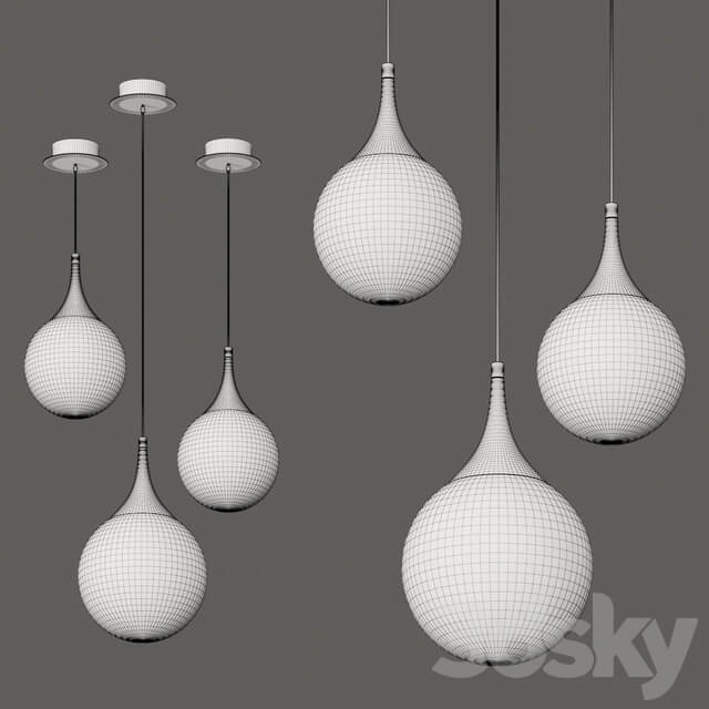 Maytoni Dewdrop Pendant Lamps Pendant light 3D Models
