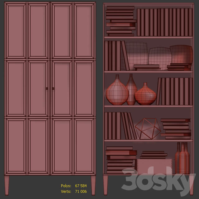 Wardrobe Display cabinets Wardrobe showcase Andersen. Cabinet Showcase Andersen by Etg Home