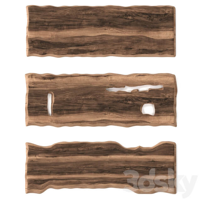 Other decorative objects Wooden slabs