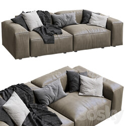 livingdivani Leather SOFA Extra Wall 