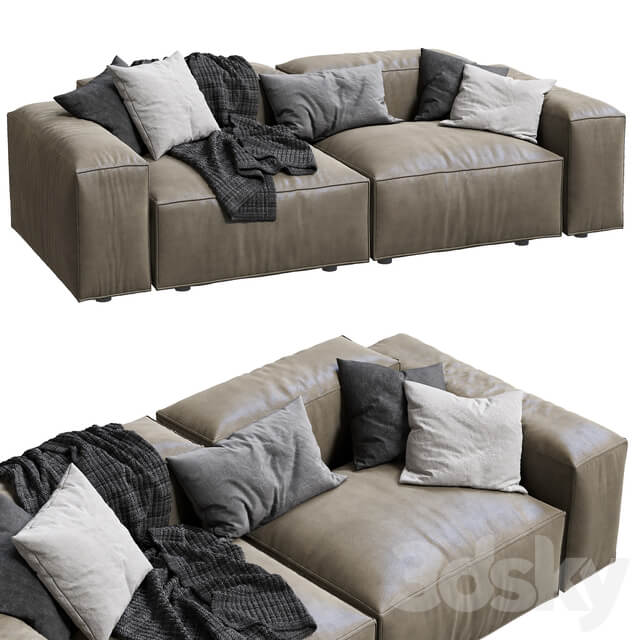 livingdivani Leather SOFA Extra Wall