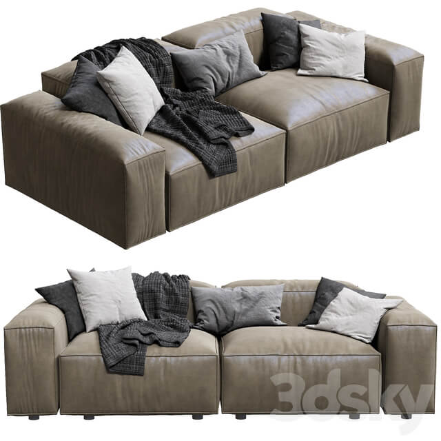 livingdivani Leather SOFA Extra Wall