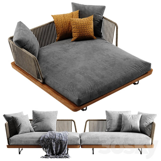 Minotti Sunray sofa set 3