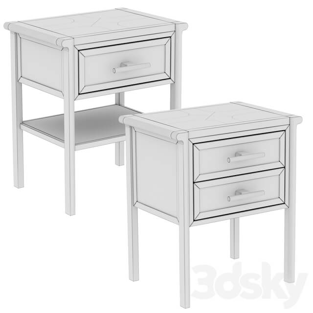Sideboard Chest of drawer Dantone Home Contempo bedside table