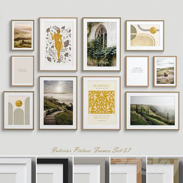 Interior Picture Frames Set 57