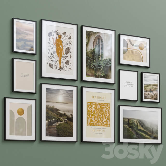 Interior Picture Frames Set 57
